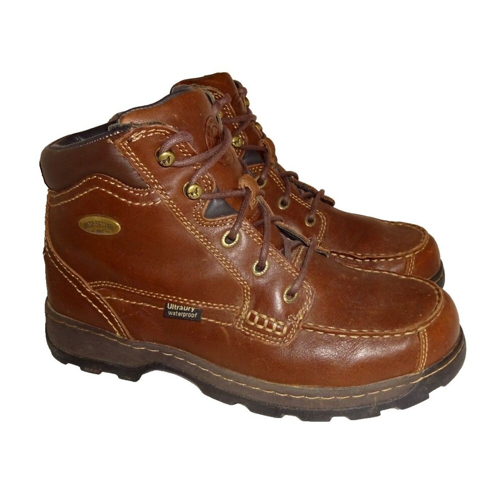 Irish Setter South Paw Chukka Ankle Boots Leather Brown Waterproof Men's Size 8